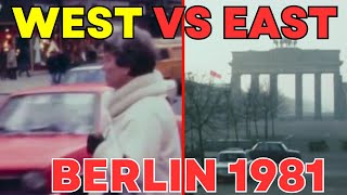 Cold War amp IRON CURTAIN East vs West Berlin in 1981 [upl. by Brandi]