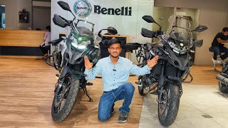 Benelli Trk 502 Vs Trk 502X Comparison Touring Bike 2024 [upl. by Katrinka]