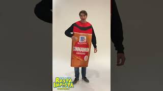 Rasta Imposta McCormick Cinnamon Spice Costume [upl. by Aicirtak]