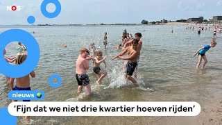 Steeds meer steden hebben een stadsstrand Hier zijn geen kwallen [upl. by Anurb]