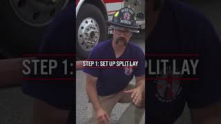 👨‍🚒🔥 Firefighter Training Tip InLine Relay Steps 12 [upl. by Yffub]