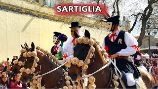 Sartiglia  Gremio dei Contadini  Corteo  3 Marzo 2019  Eventi in Sardegna [upl. by Everick]