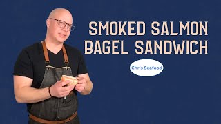 Smoked Salmon Bagel Sandwich [upl. by Eihtur]