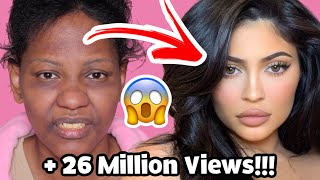 Makeup Transformation Kylie Jenner Got 26 MILLION Views Without Plastic Surgery [upl. by Stead]