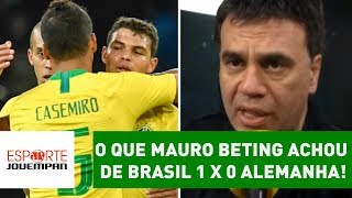 OLHA o que MAURO BETING achou de Brasil 1 x 0 Alemanha [upl. by Therine989]