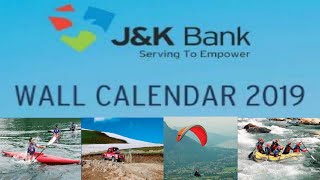 JampK BANK Calendar [upl. by Odericus499]