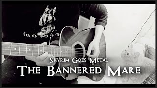 The Bannered Mare  Guitar Music Video Skyrim Goes Metal by Jeremy Soule [upl. by Clemence]