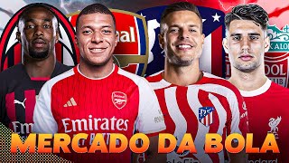 🚨🤯 ARSENAL quer MBAPPÉ AZPILICUETA é do ATLÉTICO SZOBOSZLAI é do LIVERPOOL TRAORÉ no MILAN e [upl. by Yerok]