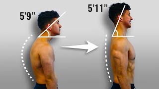 The PERFECT 5 Minute Posture Routine To Increase Your Height [upl. by Christabelle]