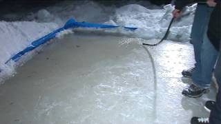 Build Your Own Backyard Ice Rink [upl. by Dnomayd]