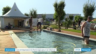 La foireexpo de Périgueux à la veille de son ouverture [upl. by Nayllij562]