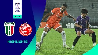 Kuching City FC 22 Kelantan FC  LS14  Highlights Liga Super 2023 [upl. by Mab]