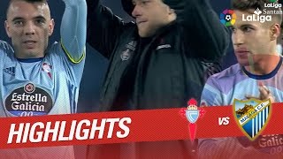 Resumen de Celta de Vigo vs Málaga CF 31 [upl. by Huber]