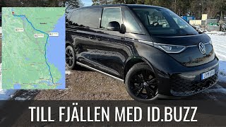 ÅREliga resan till Åre på sportlovet med VW IDBuzz  Dag 1  Guiden om elbil [upl. by Penni]