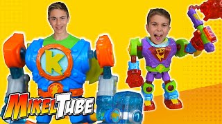 Mikel Leo y Los Nuevos SUPERBOTS SuperThings [upl. by Gerger]