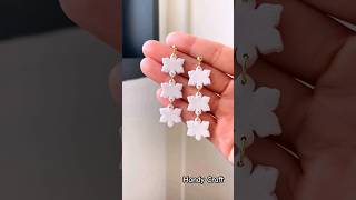 200k views DIY polymer clay earringssmallbusiness youtubeshortviralshortsshortsfeedAbintemfk [upl. by Yelnahs952]