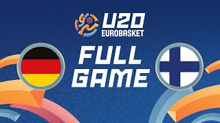 Round of 16  Germany v Finland  Full Basketball Game  FIBA U20 Womens EuroBasket 2024 [upl. by Coussoule]