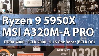 AMD Ryzen 9 5950X B2 Stepping On 45 A320 Mainboard MT Throttling nice ST highs AGAIN Raw Test [upl. by Lavella929]