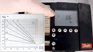 Heizkurve Kennlinie amp Vorlauftemperatur richtig einstellen  Heizung wird nicht warm  was tun [upl. by Tillman]