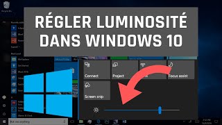 La luminosité de mon écran ne marche plus sous Windows 10 Résolu [upl. by Olly]