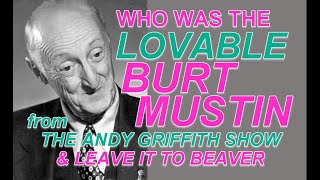 Who was the lovable BURT MUSTIN from The Andy Griffith Show and Leave it to Beaver [upl. by Leela975]