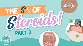 Corticosteroids Part 2  Pharmacology  NurseInTheMaking [upl. by Artemisia]