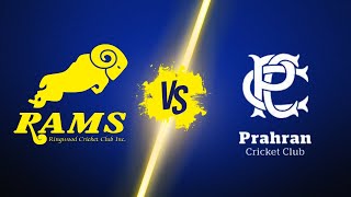 Day 2 Mens Premier Forth XI Quater Final  Ringwood vs Prahran [upl. by Anny]