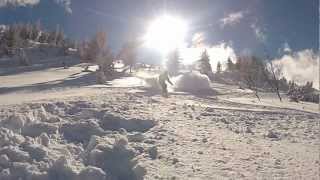 Snowboarding Bansko Bulgaria FebMarch 2012 GoPro Edit [upl. by Ydnat]