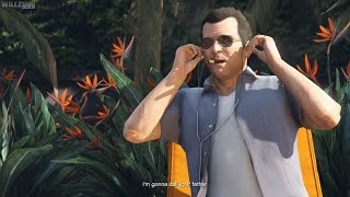 GTA 5 PS4  Mission 4  FatherSon Gold Medal [upl. by Atinat617]