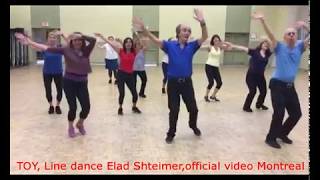 NETTATOY  EUROVISION 18 Line Dance טוי  ריקוד העם [upl. by Valdemar275]