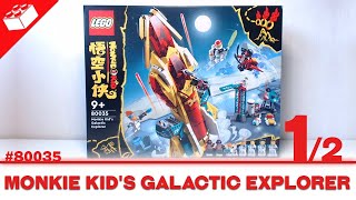 CONSTRUCTION LEGO Monkie Kid  Monkie Kids Galactic Explorer 12 FR [upl. by Atwekk244]