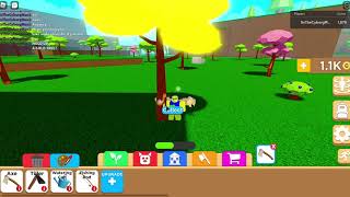 GOLDEN TREE  Roblox FarmLands [upl. by Jelks253]