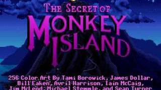 Monkey Island 1 Intro mt32 midi music [upl. by Aylatan362]