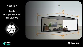 HowTo Create Multiple Section in SketchUp [upl. by Trevlac]