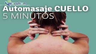 AUTOMASAJE para DOLOR CUELLO en 5 MINUTOS  Fisiolution [upl. by Etterraj]