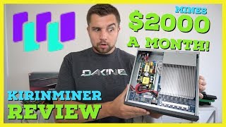 This miner is earning 2000 DOLLARS a month Kirinminer Waltonchain WTC Miner Review [upl. by Annoed502]