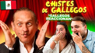 GALLEGOS REACCIONAN a CHISTES DE GALLEGOS  TEO GONZÁLEZ 🇲🇽😂 no paran de reír [upl. by Hayne]