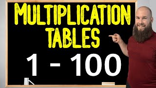 Multiplication Tables 1 To 100  1 To 100 Table [upl. by Aehtla]