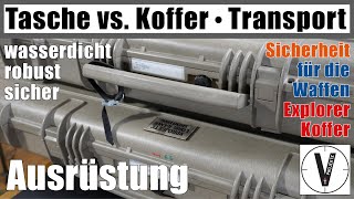 Waffentasche vs Waffenkoffer • Was ist besser • Sicherheit für die Waffen auf der Reise [upl. by Ialohcin943]