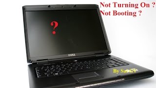 How to solve Laptop Not turning on or Not booting  Dell vostro 1500 [upl. by Otsenre954]