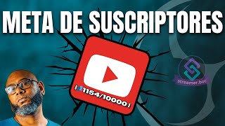 Contador de Suscriptores en Tiempo Real para YouTubequot [upl. by Sherborn]