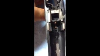 Glock 26 GEN 4 slide lock slide lock spring fix Glock in general [upl. by Yrocaj]