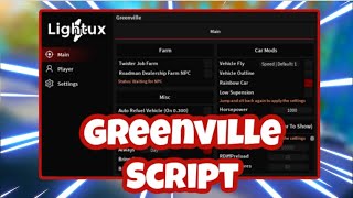 NEW Greenville Script  Infinite Money  Auto Job  Car Speed  AND MORE  PASTEBIN [upl. by Leblanc370]