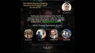 The MAFA Report Making America First Again How do we do it [upl. by Hamimej]