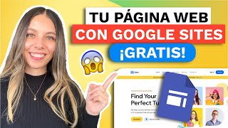 COMO CREAR UNA PAGINA WEB CON GOOGLE SITES GRATIS 2024 🚀 [upl. by Enisaj884]