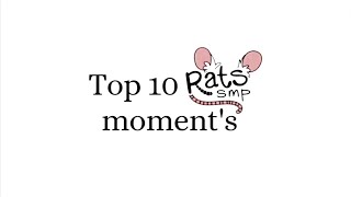 Top 10 Rats SMP Moments clean [upl. by Penn12]