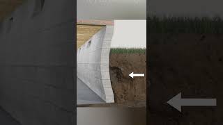 How to stabilize basement wall construction civilengineering [upl. by Eanal599]