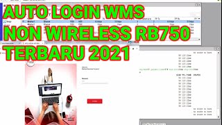 Auto Login Wms Mikrotik Non Wireless [upl. by Janet]