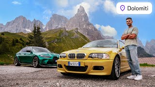 1000 KM con la NUOVA AUTO in Montagna 💛 M3 E46 vs M3 G80 💚 [upl. by Yevreh640]