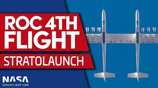 Stratolaunch ROC Test Flight 4  Worlds Largest Aircraft By Wingspan  FULL STREAM [upl. by Alyekahs]